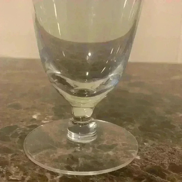 3 Vintage Iced Tea Crystal Glasses By George Borgfeldt...Pattern "Lynn" - Picture 5 of 8